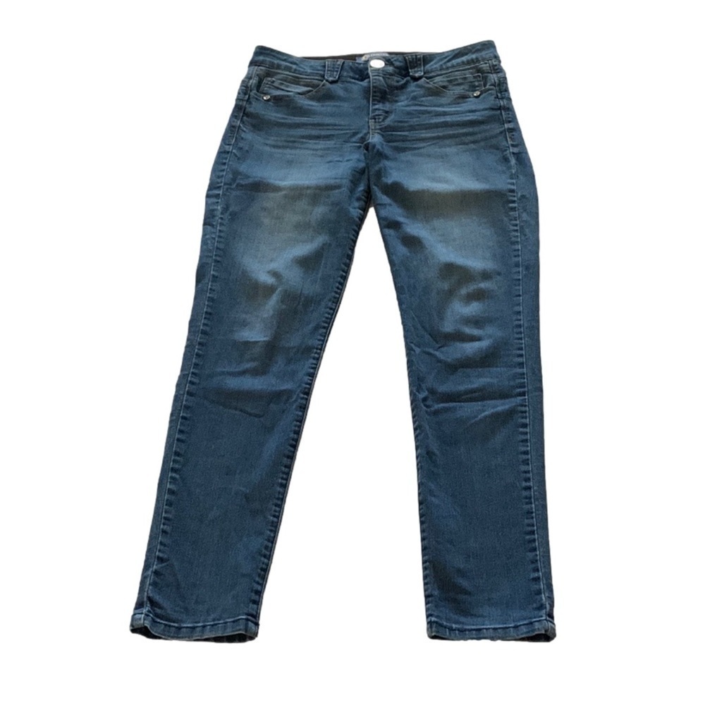 Democracy “Ab” solution Jeans, Size 8, Blue Denim